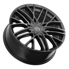 437B-2295740 22X9 5X4.50 / 5X120 (+40) MTV 437B (HB 74.1) - Black Patch Performance - MOTI437B2295740