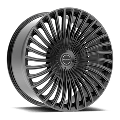 438B-2296825 22x9 6X135/6X5.50 (+25) MTV 438B (HB 106.2) - Black Patch Performance - MOTI438B2296825