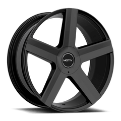439B-2296825 22x9 6X135/6X5.50 (+25) MTV 439B (HB 106.2) - Black Patch Performance - MOTI439B2296825
