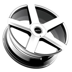 439C-24955515 24x9.5 5X115/5X120 (+15) MTV 439C (HB 74.1) - Black Patch Performance - MOTI439C24955515