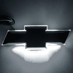 3022-001 - Illuminated Bowtie - Flat Black Center - Dual Intensity - White - Black Patch Performance - ORAC3022001