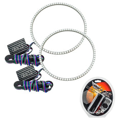 3943-330 - Jeep Wrangler JK 2007-2017 ORACLE LED Waterproof Halo Kit - Black Patch Performance - ORAC3943330
