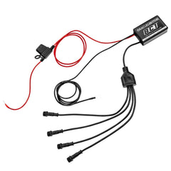 3991-335 - Headlight Halo Ring Emitter Set - Black Patch Performance - ORAC3991335