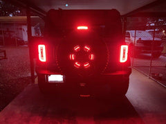 ORL LED Wheel Rings - Black Patch Performance - ORAC4211003