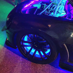 ORL LED Wheel Rings - Black Patch Performance - ORAC4215332