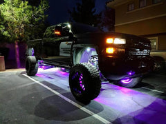 ORL LED Wheel Rings - Black Patch Performance - ORAC4215332