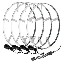 ORL LED Wheel Rings - Black Patch Performance - ORAC4215332