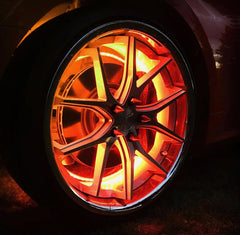 ORL LED Wheel Rings - Black Patch Performance - ORAC4215332