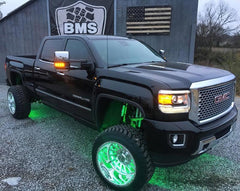ORL LED Wheel Rings - Black Patch Performance - ORAC4215334