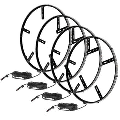 ORL LED Wheel Rings - Black Patch Performance - ORAC4215334