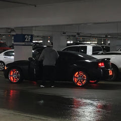 ORL LED Wheel Rings - Black Patch Performance - ORAC4228003