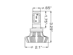 ORL LED Conversion Bulbs - Black Patch Performance - ORAC5237001