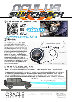 ORL Headlight Assemblies - Black Patch Performance - ORAC5839023