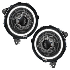 5839-111 - Headlight Assembly - Black Patch Performance - ORAC5839111