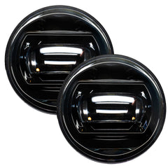 5866-504 - High Performance LED Fog Lights, 6000K - Black Patch Performance - ORAC5866504