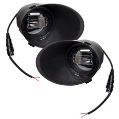 5867-504 - High Performance LED Fog Lights, 6000K - Black Patch Performance - ORAC5867504