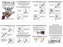 Oracle Lighting S5231-001 H4 S3 LED Headlight Bulb Conversion Kit, 6000K - Electrical, Lighting and Body from Black Patch Performance