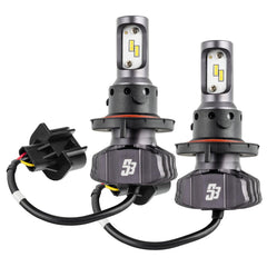 Oracle Lighting S5236-001 H13 S3 LED Headlight Bulb Conversion Kit, 6000K - Black Patch Performance - ORACS5236001