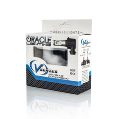 Oracle Lighting V5231-001 H4 VSeries LED Headlight Bulb Conversion Kit, 6000K - Black Patch Performance - ORACV5231001