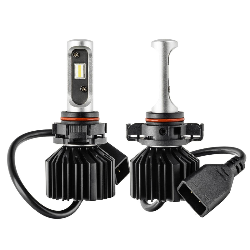 Oracle Lighting V5245-001 PSX24W VSeries LED Headlight Bulb Conversion Kit, 6000K - Black Patch Performance - ORACV5245001