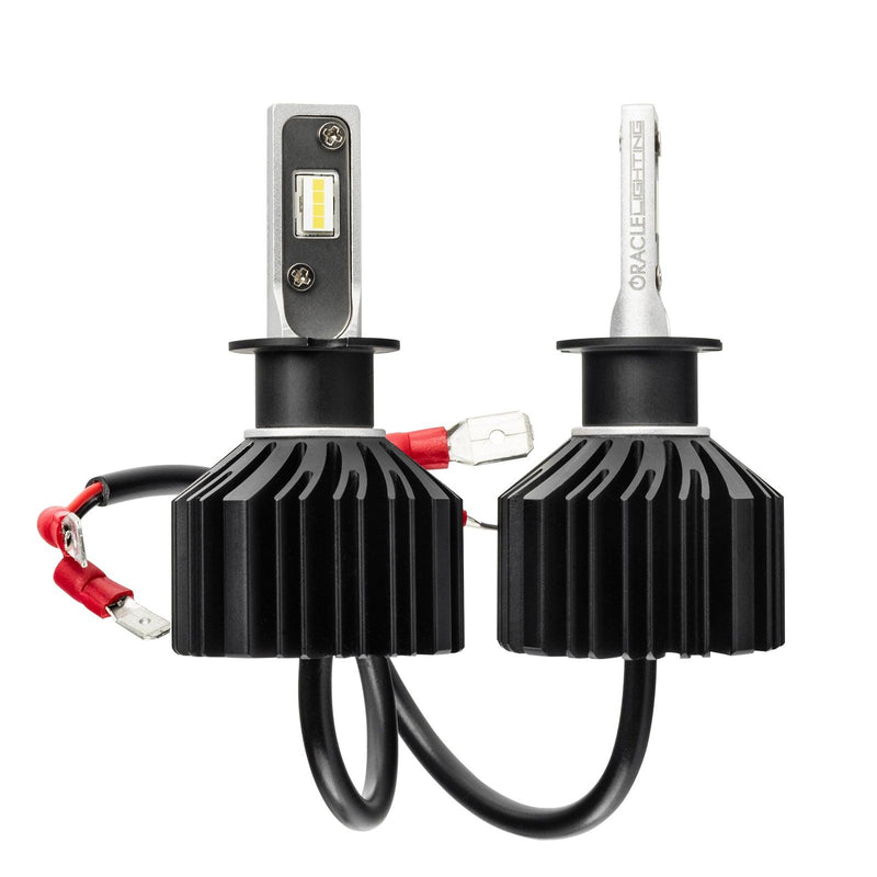 Oracle Lighting V5248-001 H3 VSeries LED Headlight Bulb Conversion Kit, 6000K - Black Patch Performance - ORACV5248001