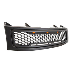 Paramount Automotive 41-0203MB Matte Black ABS LED Impulse Mesh Grille - Black Patch Performance - PARA410203MB