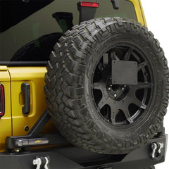 18 - 21 Jeep Wrangler License Plate Bracket - Rear - Black Patch Performance - PARA518420
