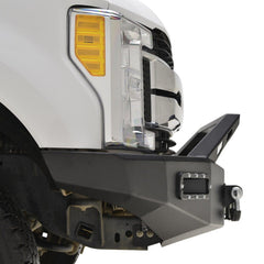 Paramount Automotive 57-0138 F-250/F-350/F-450 LED Front Winch Bumper - Black Patch Performance - PARA570138