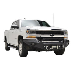 Paramount Automotive 57-0318 Silverado 1500 LED Front Winch Bumper - Black Patch Performance - PARA570318