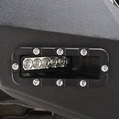 Paramount Automotive 57-0504 Sierra 2500 LED Front Winch Bumper - Black Patch Performance - PARA570504