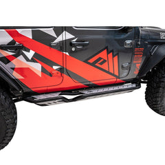 Jeep Rock Sliders - Black Patch Performance - PARA8120600