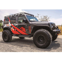 Jeep Rock Sliders - Black Patch Performance - PARA8120600