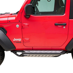 Jeep Rock Sliders - Black Patch Performance - PARA8120601