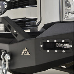 Paramount Automotive 57-0114 F-250/F-350/F-450 LED Front Winch Bumper - Body from Black Patch Performance