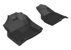 Ram (Crew Cab Pickup) Floor Mat Set - Front - Body from Black Patch Performance