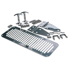 Rampage 7499 Hood Set Windshield hood stops - Black Patch Performance - RAMP7499