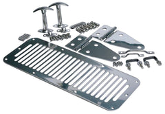 Rampage 7499 Hood Set Windshield hood stops - Black Patch Performance - RAMP7499