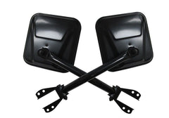 Rampage 7617 Side Mirrors - Black Patch Performance - RAMP7617