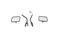Rampage 7617 Side Mirrors - Black Patch Performance - RAMP7617
