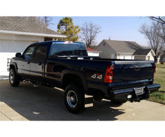 01-07 Chevrolet & GMC 2500/3500 Ranch Hand Legend Rear Bumper - Black Patch Performance - RANCBBC010BLL