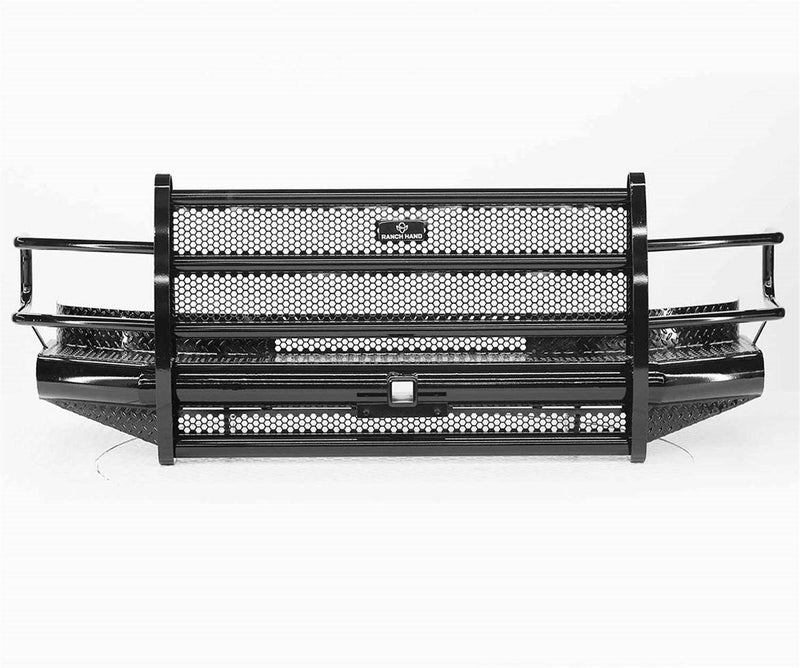 94-01 Dodge Ram 1500/2500/3500 Ranch Hand Legend Front Bumper - Black Patch Performance - RANCFBD941BLR