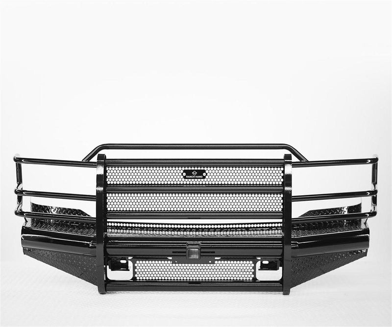 99-04 Ford F250/F350 Ranch Hand Legend Front Bumper - Black Patch Performance - RANCFBF991BLR
