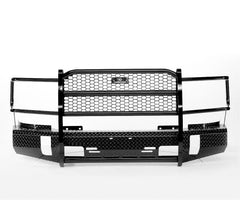 13-18 Ram 1500 & 19-24 Ram 1500 Classic Ranch Hand Summit Front Bumper - Black Patch Performance - RANCFSD13HBL1
