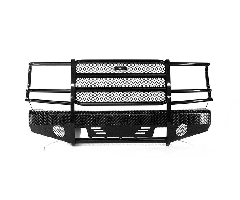07.5-10 GMC 2500/3500 Ranch Hand Summit Front Bumper - Black Patch Performance - RANCFSG081BL1