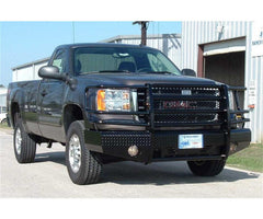 07.5-10 GMC 2500/3500 Ranch Hand Summit Front Bumper - Black Patch Performance - RANCFSG081BL1
