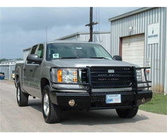07 - 13 GMC Sierra 1500 Bumper - Front - Black Patch Performance - RANCFSG08HBL1