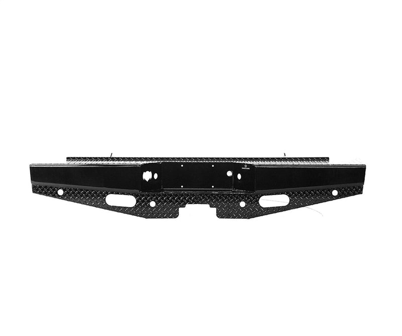 07-13 Chevrolet & GMC 1500 Ranch Hand Sport Rear Bumper - Black Patch Performance - RANCSBC08HBLSL