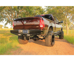 09-24 Ram 1500 Classic & 10-18 Ram 2500/3500 Ranch Hand Sport Rear Bumper - Black Patch Performance - RANCSBD09HBLSL