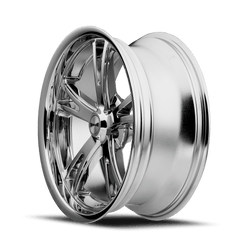 18x9.5 RIDLER 606 5x4.75 Offset (0) Center Bore (83.82) Style #606 | 606 - 8961C - Black Patch Performance - RIDL6068961C