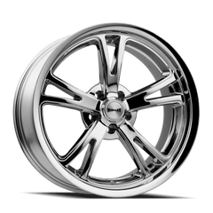 18x9.5 RIDLER 606 5x4.75 Offset (0) Center Bore (83.82) Style #606 | 606 - 8961C - Black Patch Performance - RIDL6068961C